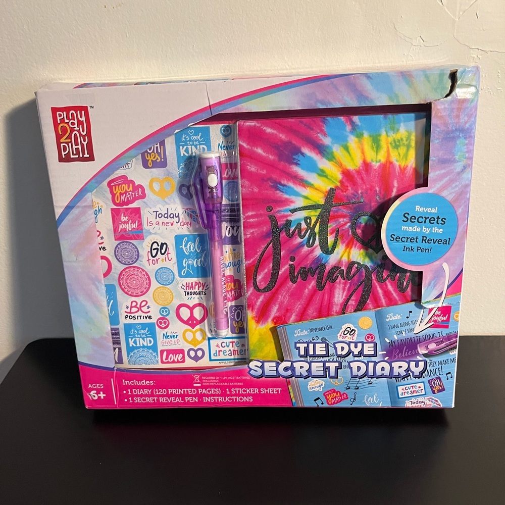 Box is a little damaged but never opened